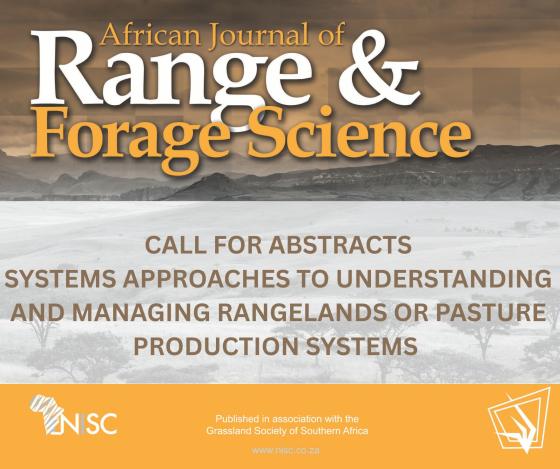 Call for Abstracts: African Journal of Range and Forage Science