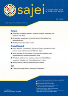 Antimicrobial Susceptibility Patterns of Selected Bacteraemic Isolates from South African Public Sector Hospitals, 2010
